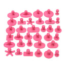 34Pcs Car Paintless Dent Removal Repair pdr Tools PDR Puller Lifter Glue Tabs