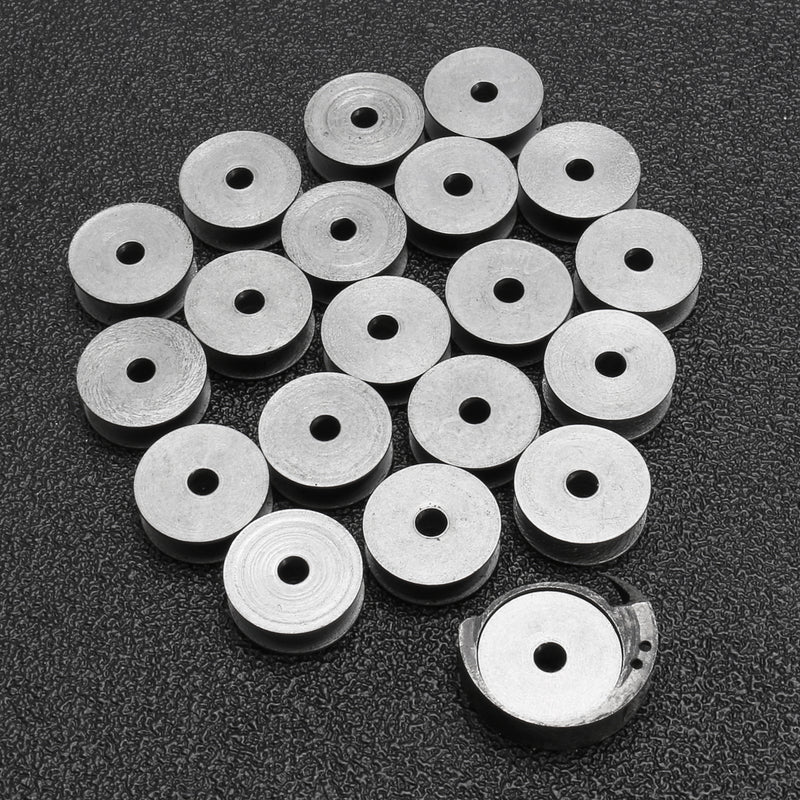 20Pcs Metal 5/8 inch Shuttle Hook Small Bobbins For Singer 29K Sewing Machine Diameter Sewing Tools