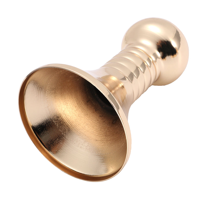 Gold Plated Mirror Cake Pan Stand Glass Round Wedding Display Pedestal 8 10 12 Inch