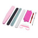 Salon Nail Manicure Set Art Care Sanding Buffer Buffing Repairing Push Tools