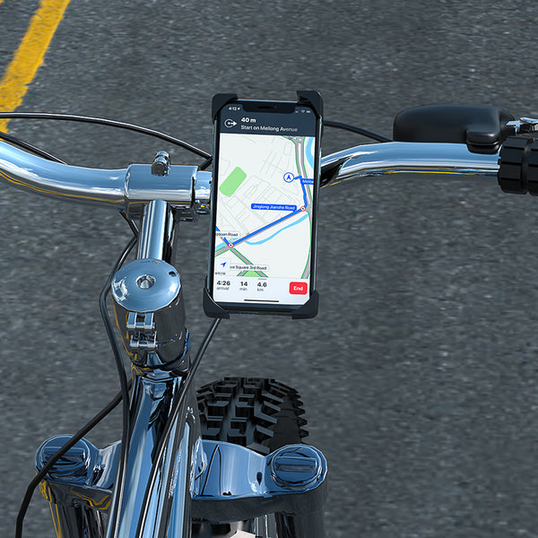 BOROFONE BH15 Bike Bicycle Motorbike Handlebar Phone Holder for 4.0-6.5 Inch Smart Phone