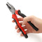 3Pcs 8inch inch Heavy Duty Long Nose Combination Cutter Plier All Purpose