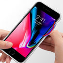 Bakeey Rainbow Scratch Resistant Tempered Glass Back Cover TPU Frame Protective Case For iPhone