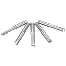 5pcs 6x22mm Double Flute Straight Slot CNC Router Bits Set Milling Cutter