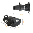 BIKIGHT Cycling Bike Bicycle Rear Seat Saddle Tail 23*10*8.5CM Waterproof Bike Bag Pouch