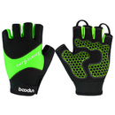 BOODUN Half-Finger Riding Glove Outdoor Motorcycle Riding Cycling Protective Finger Gloves