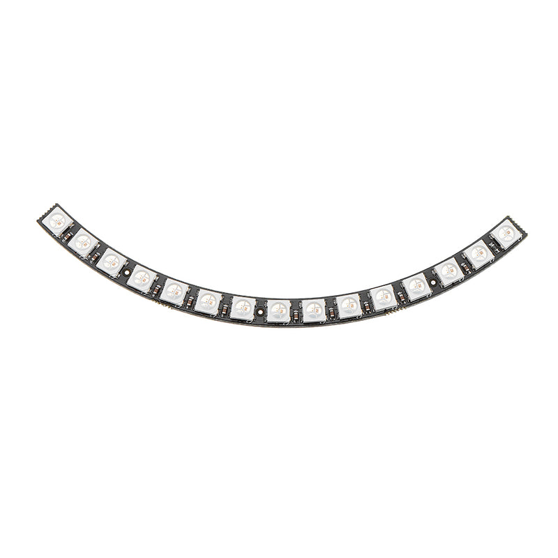 Duinopeak 5V 60 Bit WS2812 5050 RGB LED Smart Full Color RGB Quarter Light Circle Board