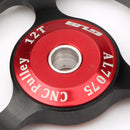 1Pc GUB 12T Tooth Bike Transmission CNC Aluminum Alloy Outdoor Bearing Tension Wheel Wheel Rear Bike Bicycle Cycling