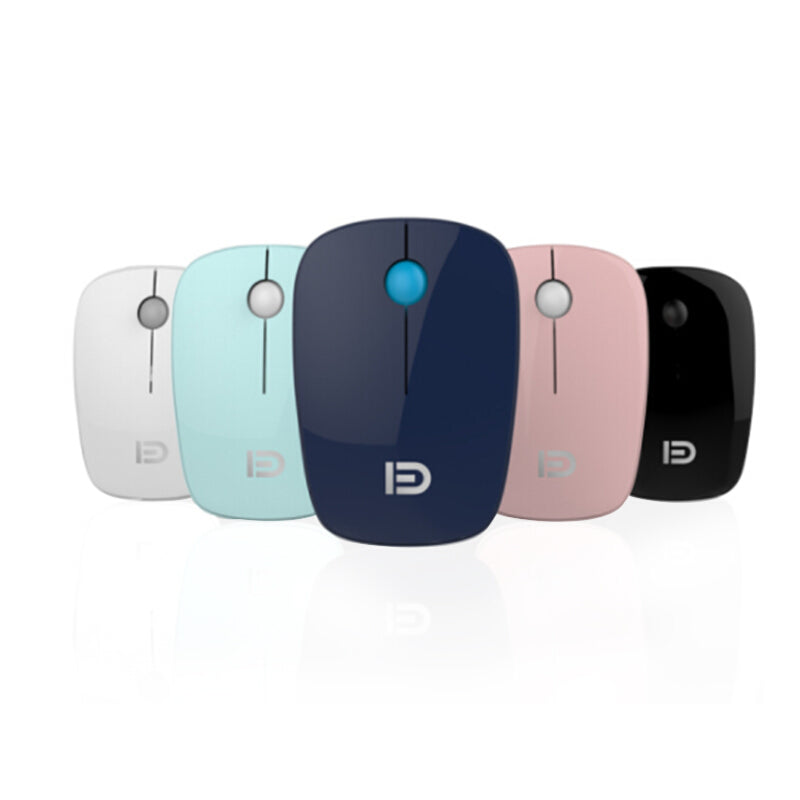 FD i220 Portable 2.4GHz Wireless Rechargable Mouse Home Office Silent Mouse 1600DPI Gaming Mouse for Windows 7 / 8 / Vista / XP Mac