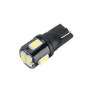 10PCS T10 W5W LED Side Marker Lights Interior Bulbs 240LM 6000K White