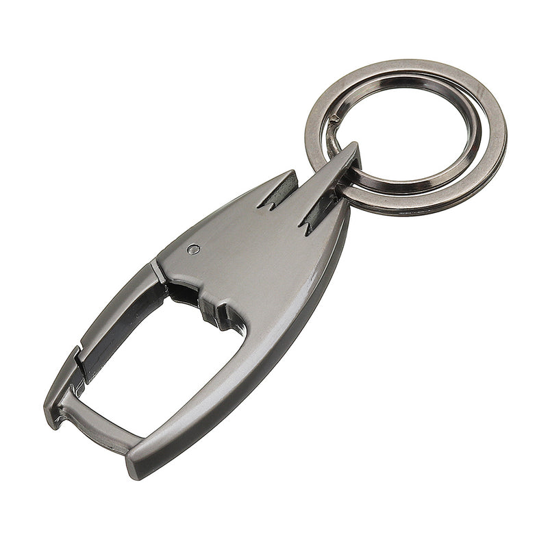 Bat Keychain Men's Car Pendant Women's Circle Ring Keychain Cute Custom Metal
