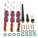 40Pcs TIG Welding Kit Gas Lens for TIG Welding Torch WP-9/WP-20/WP-25