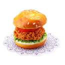 Jandoon DIY Crystal Mud DIY Clay Simulated Hamburger Toy Slime Squishy Bread Food Play Toy