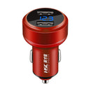 HSC 109D 3.1A Car Charger Dual USB Voltage Detection Display
