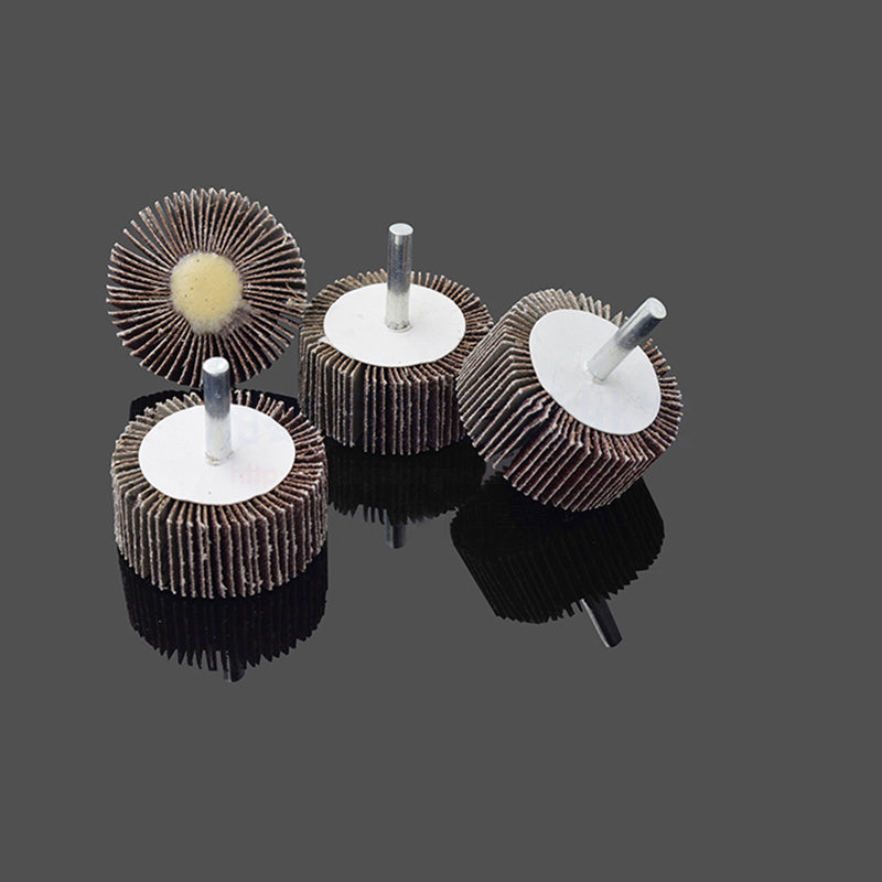 1PC 15-80mm Sandpaper Grinding Polishing Wheel 80 Grit Abrasive Head For Rotary Tools