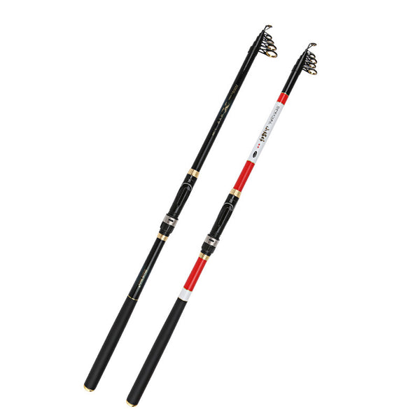 ZANLURE 1 Pcs 2.1/2.4/2.7/3m Telescopic Fishing Rod Carbon Fiber Fishing Pole Outdoor Fishing Tool