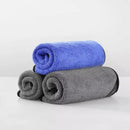 Xiaomi 3 Pcs 30x30/60cm Nano-fine Fibers Cleaning Towel Suede Thickening Car High Density Absorbent Soft Car Wash Rags From Xiaomi Youpin