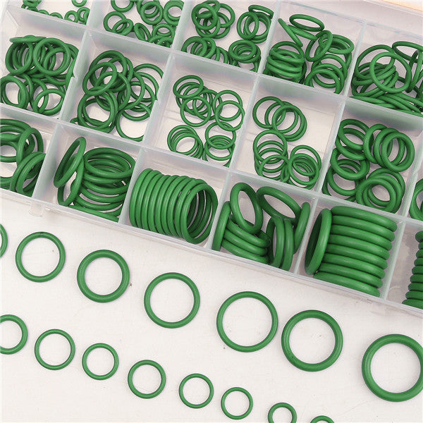 Suleve MXRW1 R22/R134a Air Conditioning O-Ring Rubber Rings Waterproof Washer 270Pcs