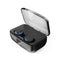 [bluetooth 5.0] TWS Wireless Earphone CVC8.0 Noise Cancelling IPX7 Waterproof 3000mAh Charging Box