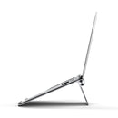 UPERGO AP-1L Foldable Laptop Stand Metal Aluminum Alloy Laptop Bracket Adjustable Lifting Riser Portable Cooling Pad for 11-17 inch Laptops