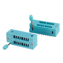 2pcs/lot IC Lock Seat Zif Socket Test Universal zif Sockets 16Pin