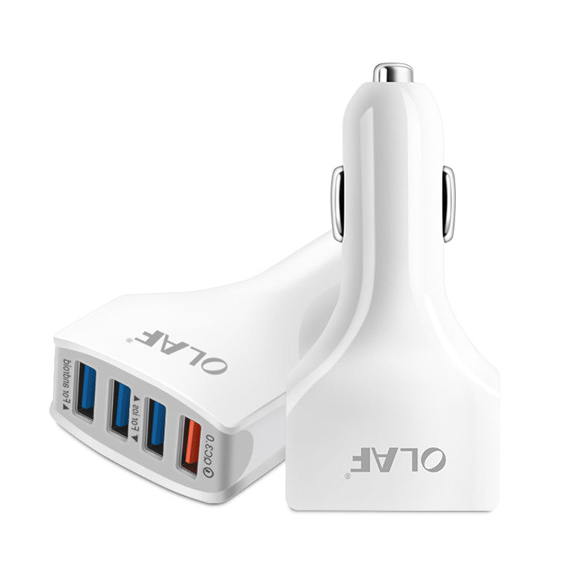 OLAF Quick Charge 3.0 4 Ports USB Car Charger for Samsung S9 S8 Plus Xiaomi Huawei