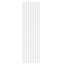 Microbiology Inoculation Inoculating Rod Handle Loop with 10 Nichrome Wire Needle