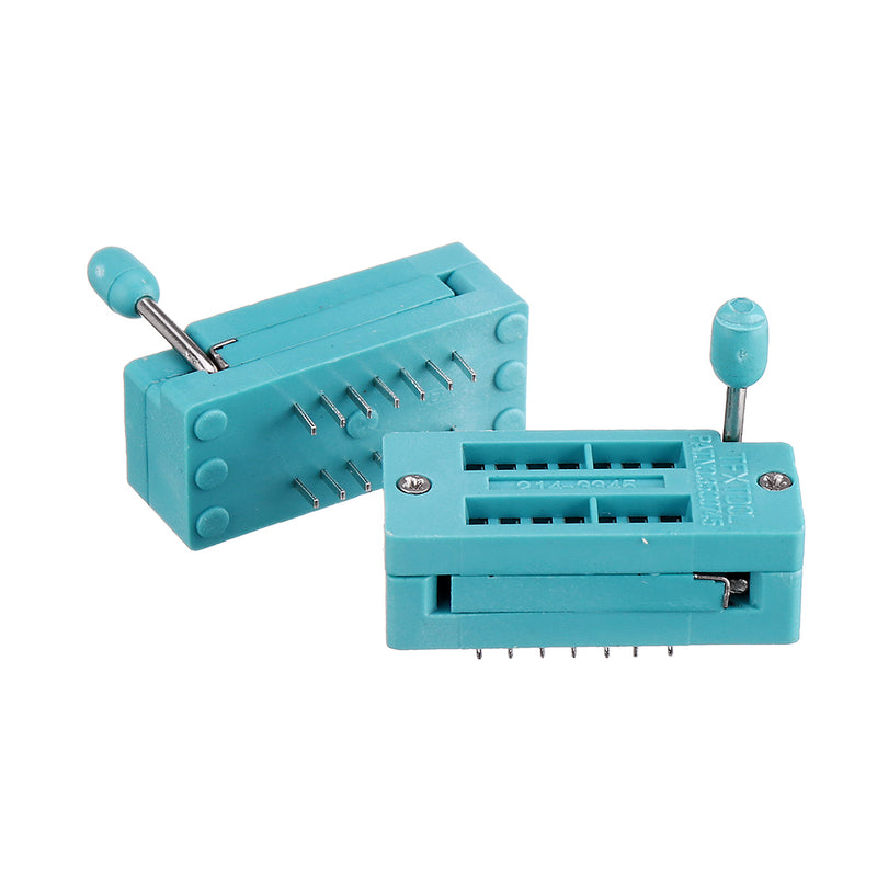 40pcs IC Lock Seat Zif Socket Test Universal zif Sockets 14Pin