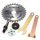 6pcs 10mm Connecting Rod Set with Wrench and Saw Blade For Angle Grinder