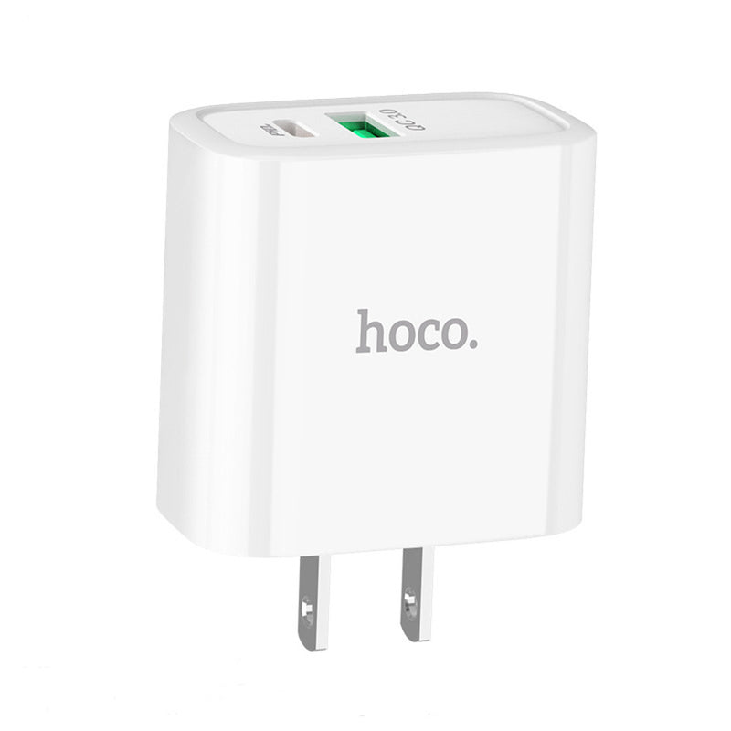 Hoco C57 US Plug PD+QC3.0 Charger For Tablet Smartphone