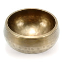 80mmTibetan Buddhist Chakra Yoga Resonance Singing Bowl Brass Healing Meditation Hammered Stick