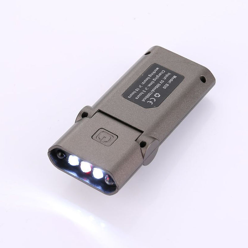 BANTRE B20 Smart Sensor Cap Clip Flashlight Infrared Mosquitoes Repel Portable Fishing Night Light