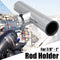 Boat Stainless Steel Fishing Rod Holder Clamp-on For 7/8'''' To 1'''' Rail Mount