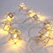 KCASA 10 LED Metal Polygon String Lights LED Fairy Lights for Festival Christmas Decoration