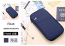 Portable Multi-function Travel Storage Bag Stationery Bag Travel Passport Bag Wallet Wallet