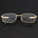 KCASA Crystal Lens Reading Glasses Presbyopia Flexile Board Frame