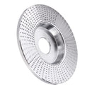 Drillpro 100x16/110x22mm Plane Wood Carving Disc Shaping Disc Tungsten Carbide Angle Grinding Wheel Sanding Carving Rotary Tool Abrasive Disc for Angle Grinder