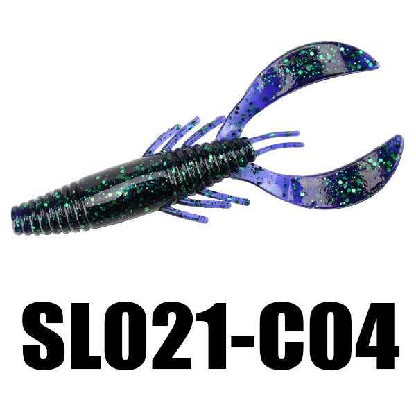 SeaKnight SL021 4pcs Soft Fishing Lure 110mm 11.5g Swinbait Fishig Worm Shrimp Bait