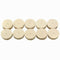 100pcs Wool Felt Polishing Buffing Round Wheels with 2 Shank 13x7mm/25x7mm