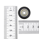 3pcs 625zz Flat Type Plastic Pulley Concave Idler Gear With Bearing for 3D Printer