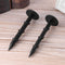 KCASA 10pcs/Pack Black PP Mulch Shading Pest Control Garden Ground Nail Plastic Film Fixing Tools