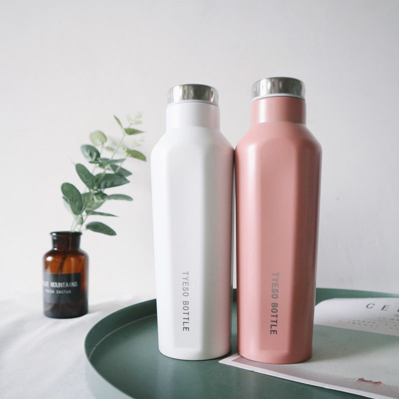 500ML Insulted Mug Stainless Steel Coffee Bottles Mugs Vacuum Flask Thermoses For Best Gifts