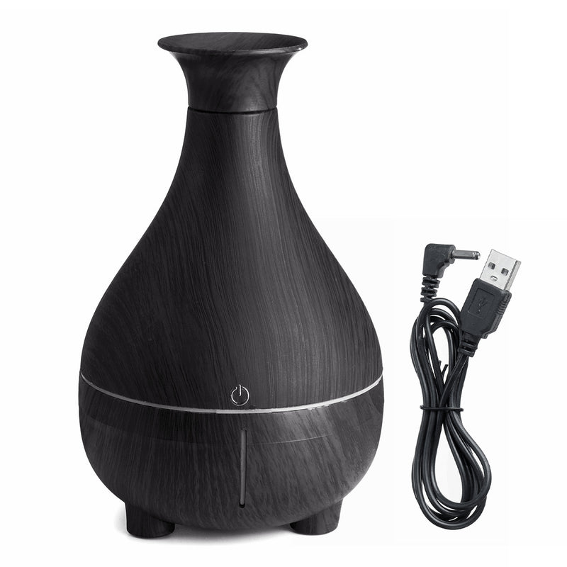 Touch LED Air Humidifier Aroma Essential Oil Diffuser 200ml Ultrasonic Cool Mist Humidifier with Color LED Lights