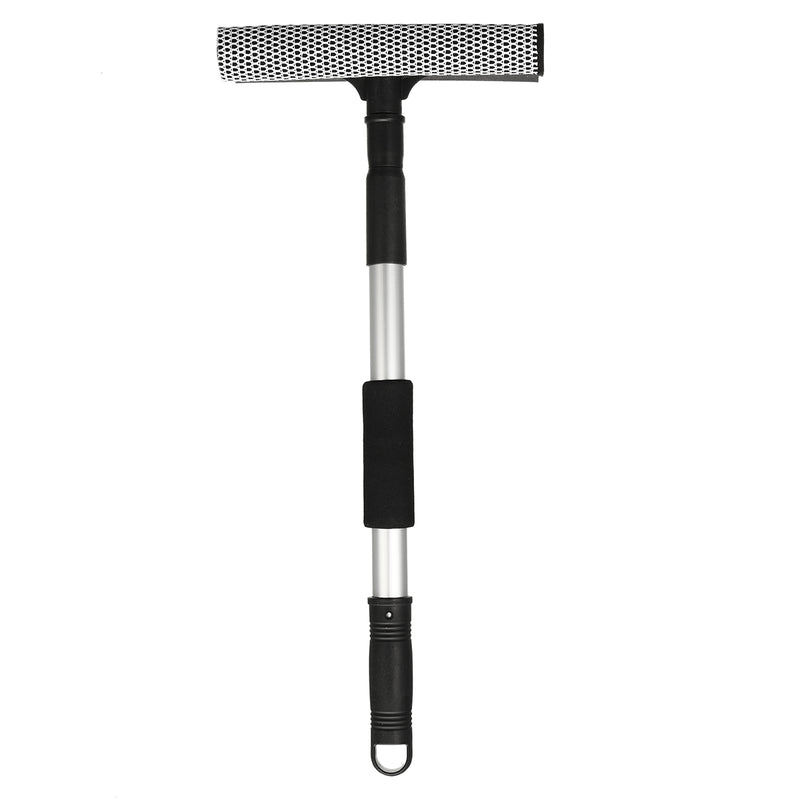 Telescopic Window Glass Cleaner Wiper Squeegee Sponge Washer Home Cleaning Brush