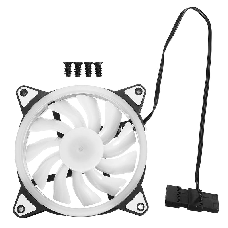 1 PCS Dual LED RGB Computer Case PC Cooling Fan for Gaming Computer