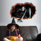 Miico Halloween Wall Sticker Girl Ghost Broken Wall Stickers Ghost Breaking Wall