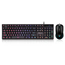 AULA T100 USB Wired Backlit  Keyboard and 2400DPI Adjustable Mouse Combo