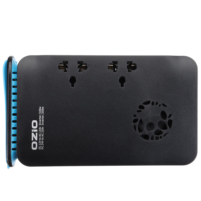 200W Double USB Power Inverter 12V To 220V Converter Plug Power Outlet Chargers