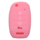 Car 4 Buttons Remote Key Cover Multicolor For KIA