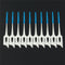200pcs Interdental Between Teeth Floss Brush Elastic Massage Gum Toothpick